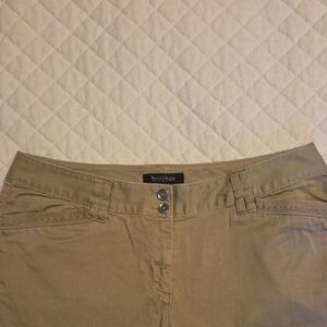 White House Black Market Khaki Trousers